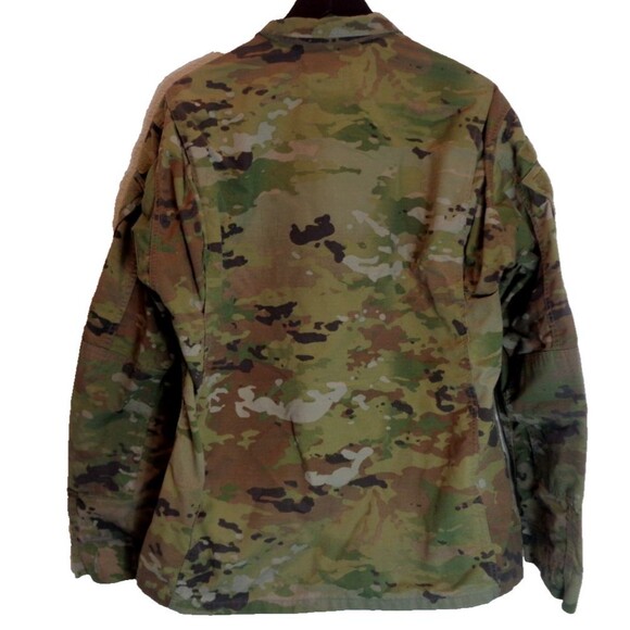 US Army Hot Weather Combat Uniform Medium-Regular Unisex Camo Coat - Picture 2 of 5